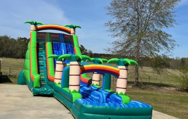 Unit #37 – 25′ Dual Lane Tropical Slide